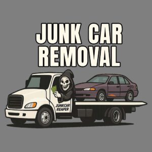 Junk car removal service offered by Junk Car Reaper